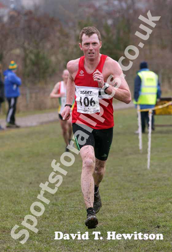 Iain Twaddle (NSP) 40-44, males 35 to 64, BMAF Cross Country, Herrington, Sunderland.